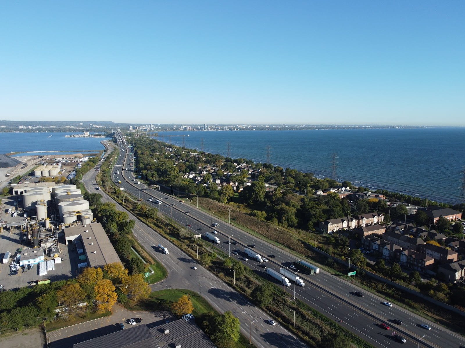 Samee Metal Trading steel coil storage and distribution facility in Hamilton, Ontario